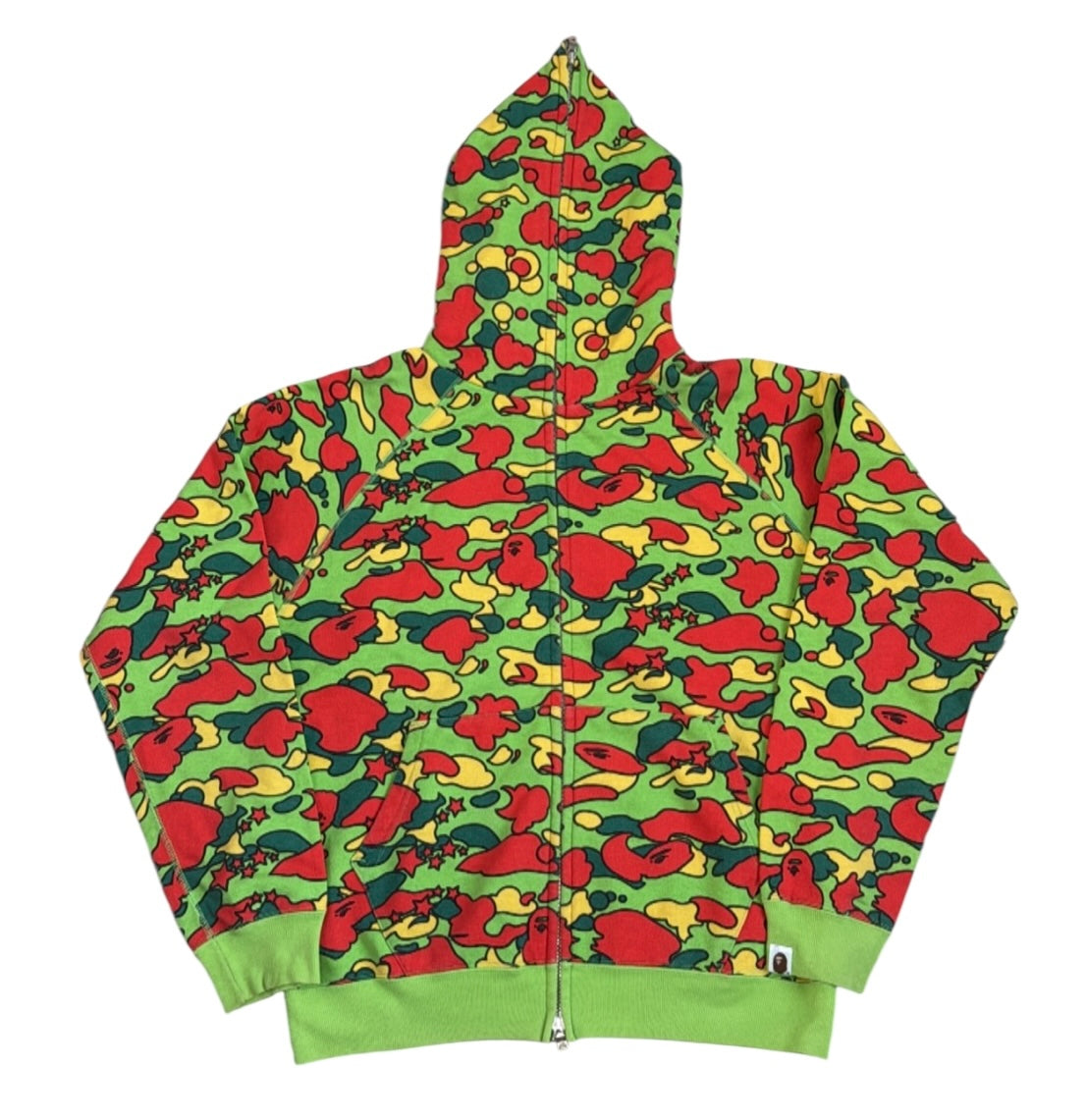 2005 Bape psyche camo hoodie (Small)