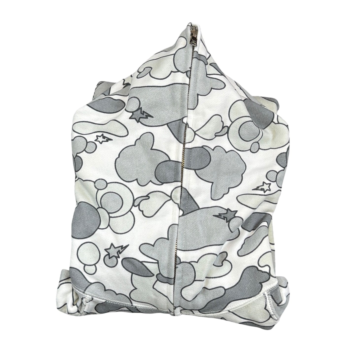 2007 Bape white psyche camo hoodie (Small)