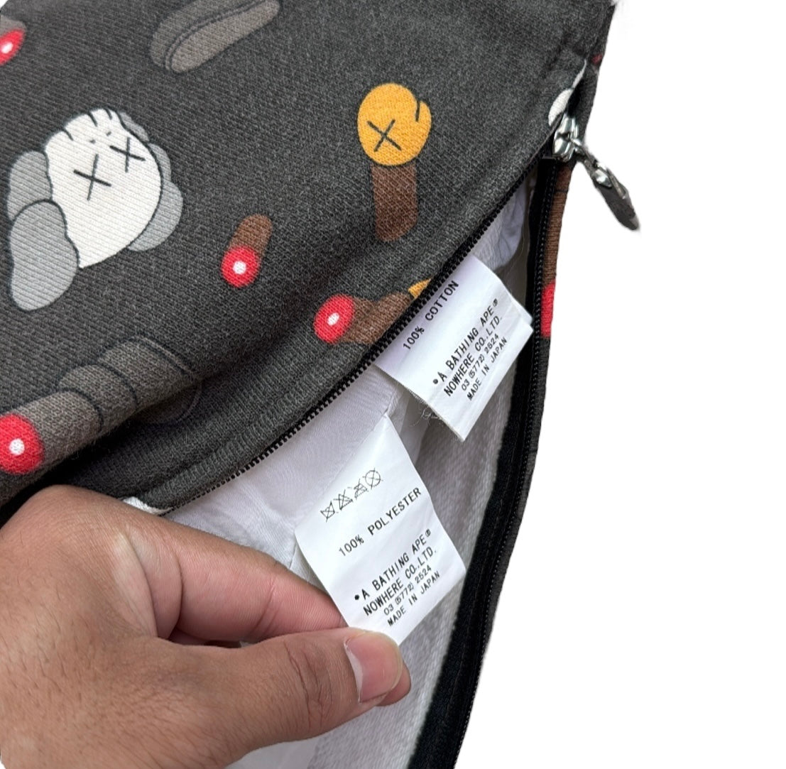 2005 Bape x kaws pillow