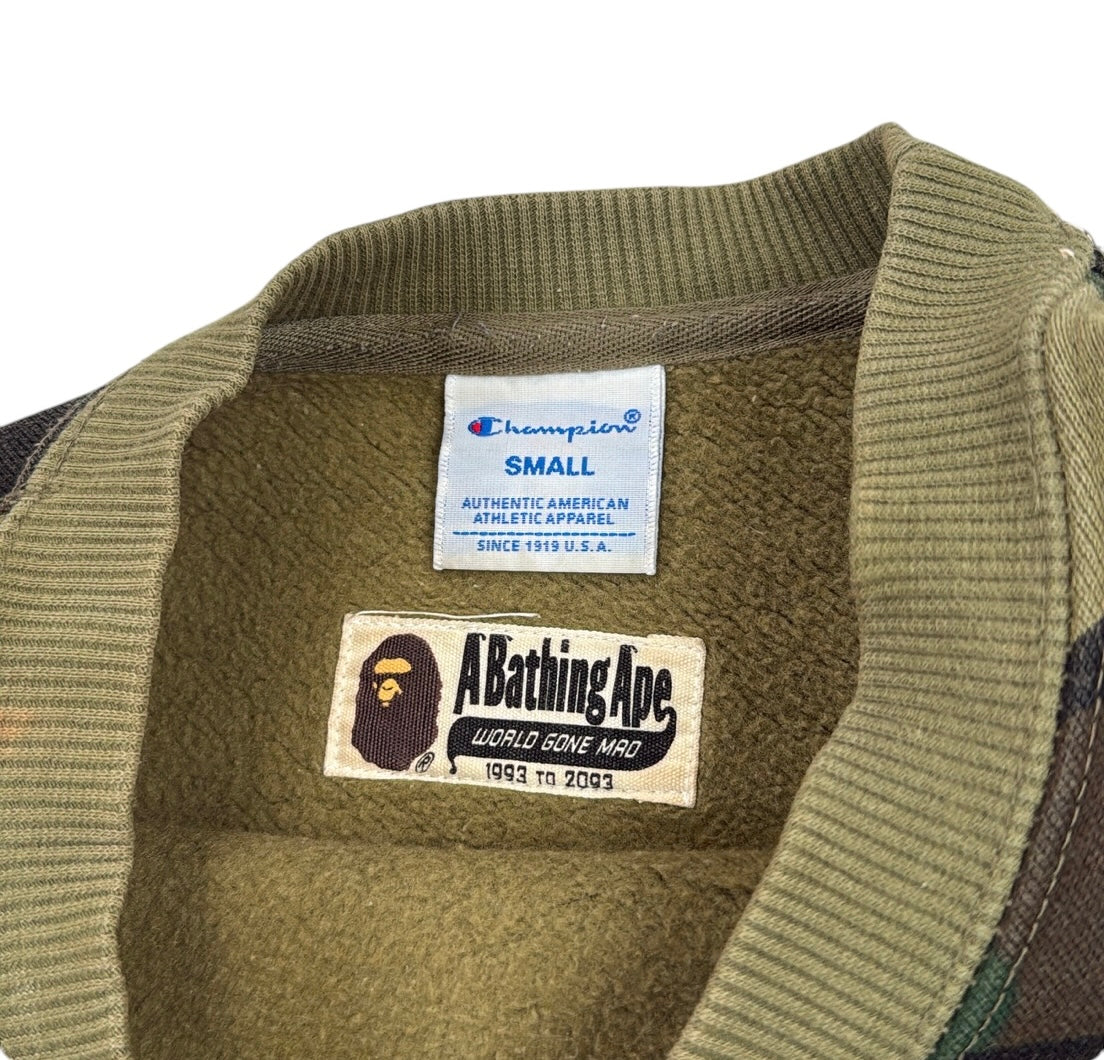 2017 Bape x champion crewneck (Small)