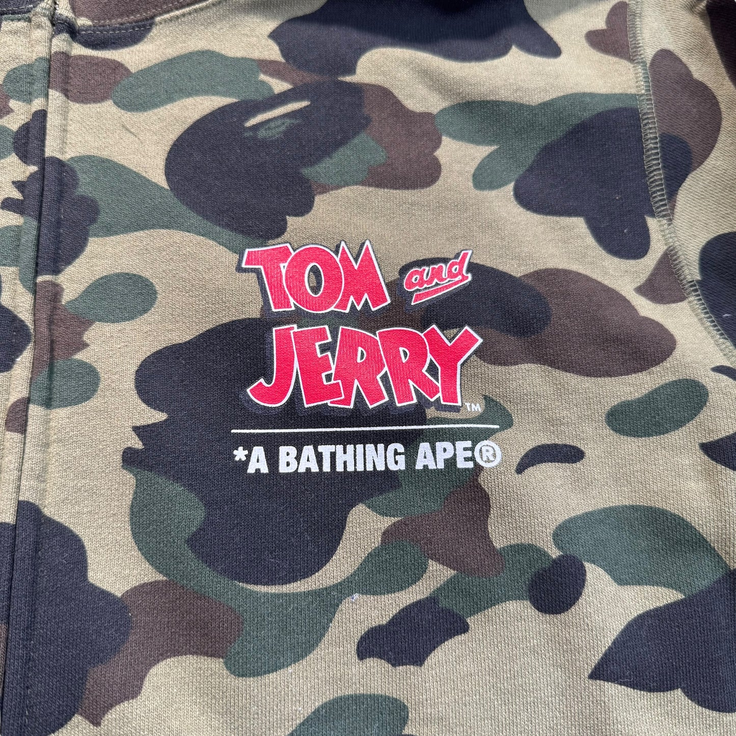 2025 Bape x Tom & Jerry hoodie (Large)