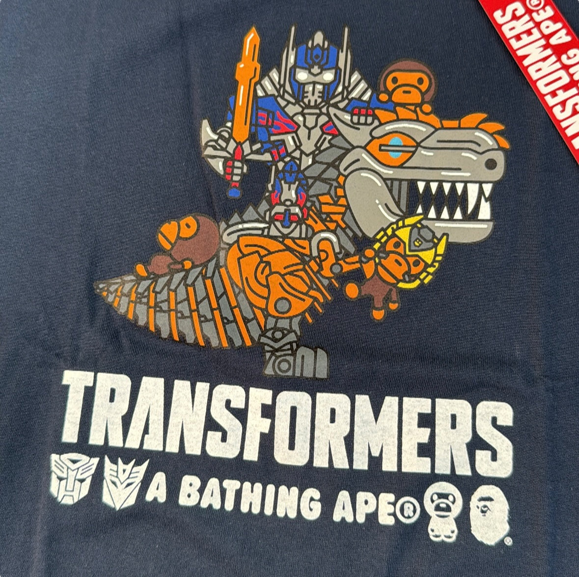 2012 Bape x transformers tee (Medium)
