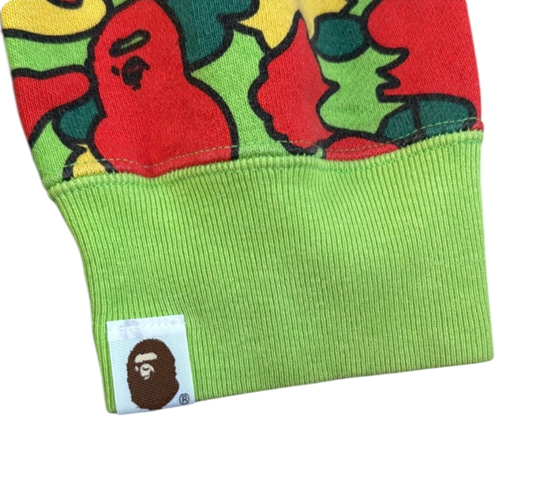 2005 Bape psyche camo hoodie (Small)