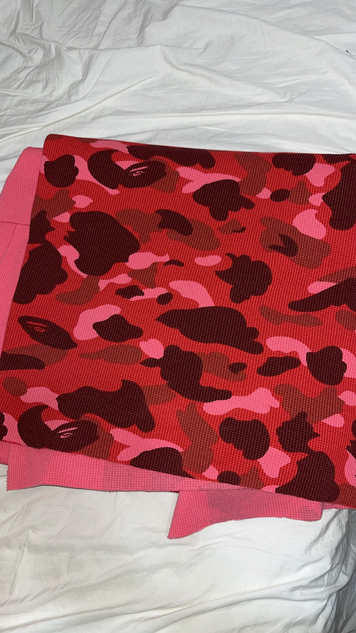 N.E.R.D camo thermal fabric