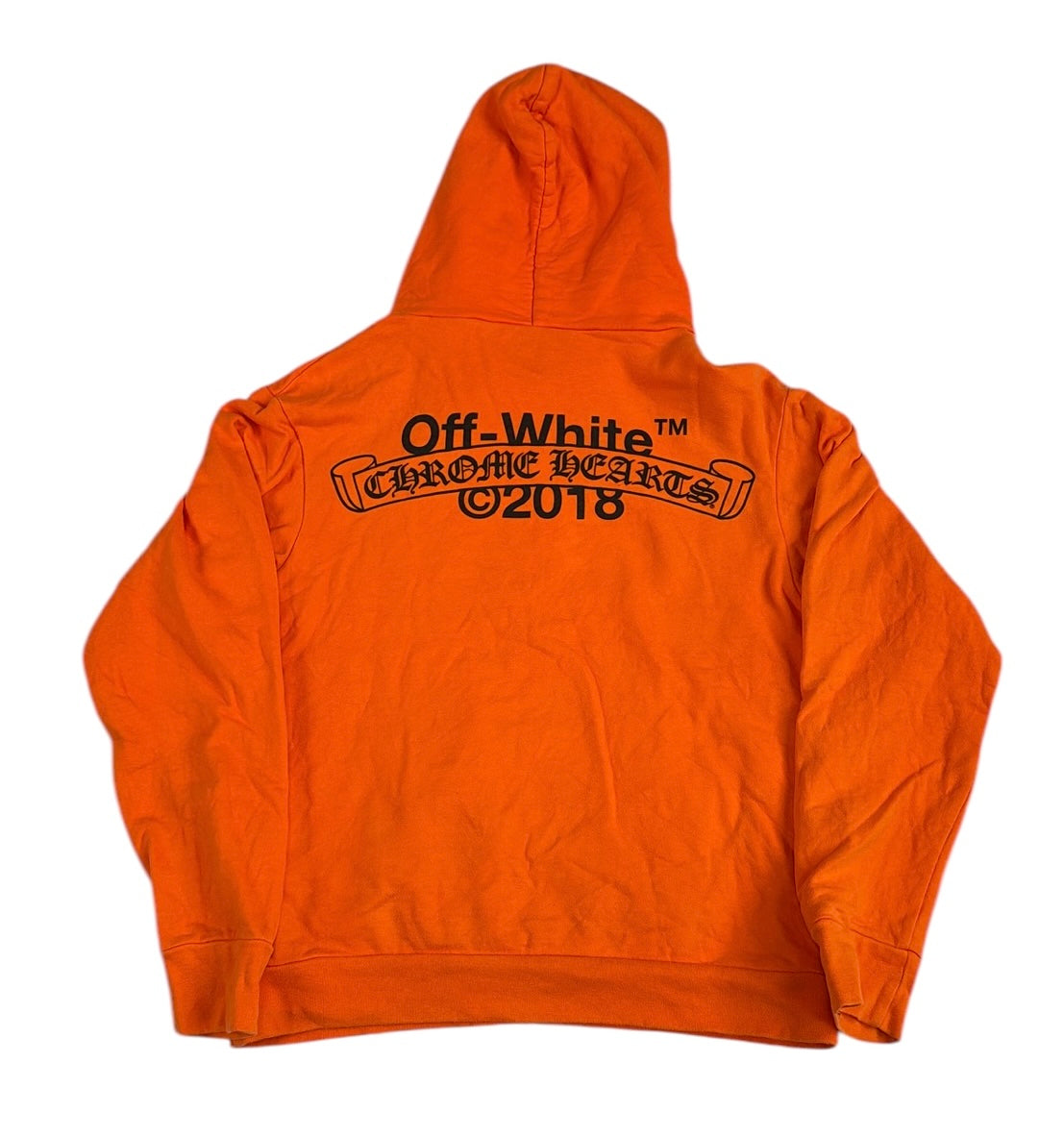 2018 Chrome hearts x off-white hoodie (Small)