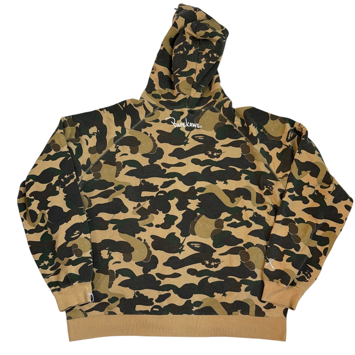 2005 Bape x kaws bendy hoodie (Large)