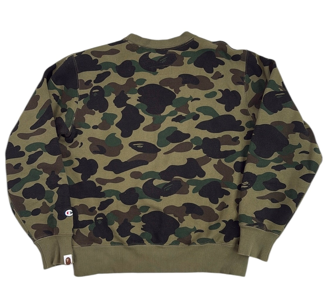 2017 Bape x champion crewneck (Small)