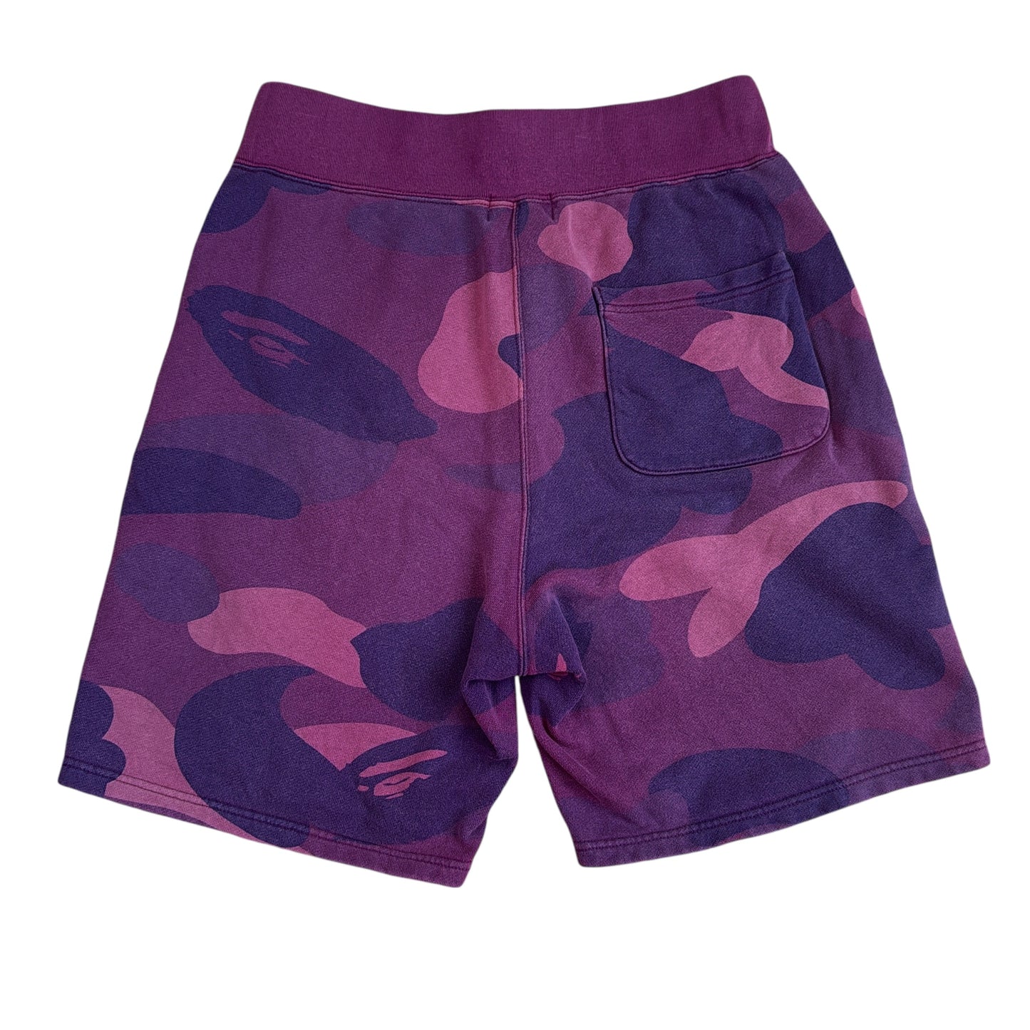 2012 Bape purple camo shorts (Large)