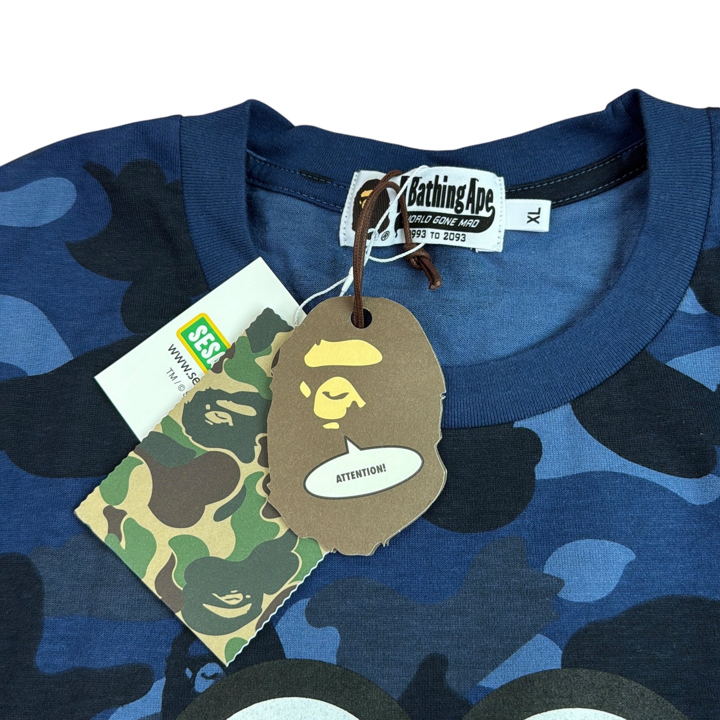 2021 Bape x Sesame Street tee (XL) NEW