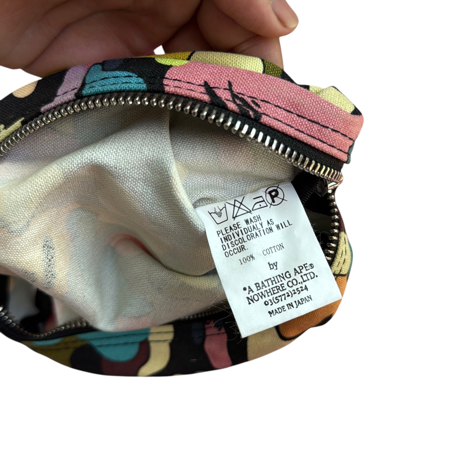 2005 Bape multicamo pouch