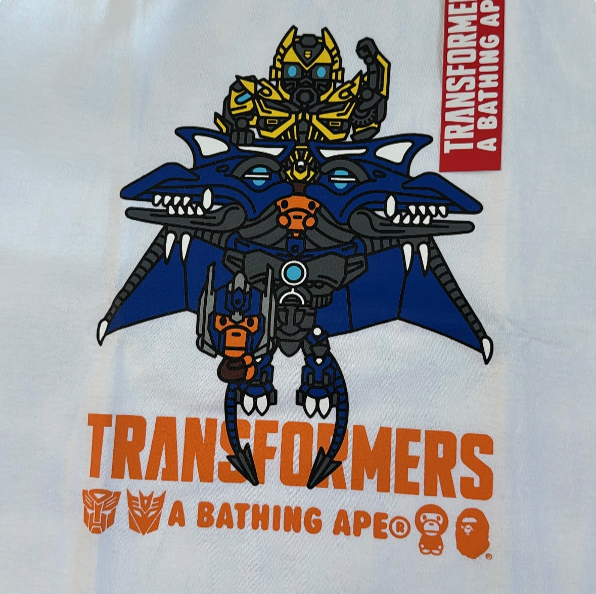 2012 Bape x transformers tee (Medium)