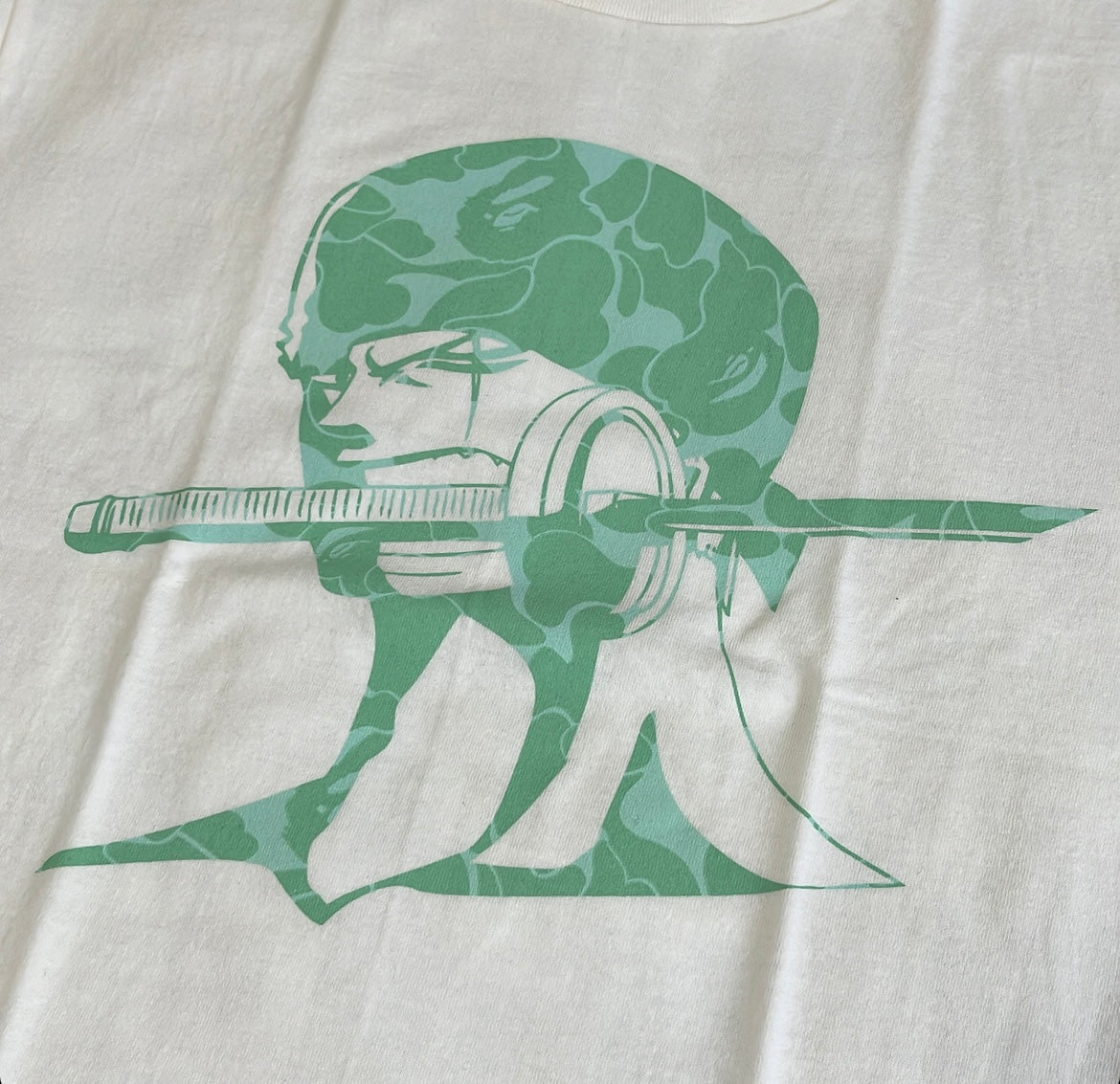 2012 Bape x One piece tee (2XL)