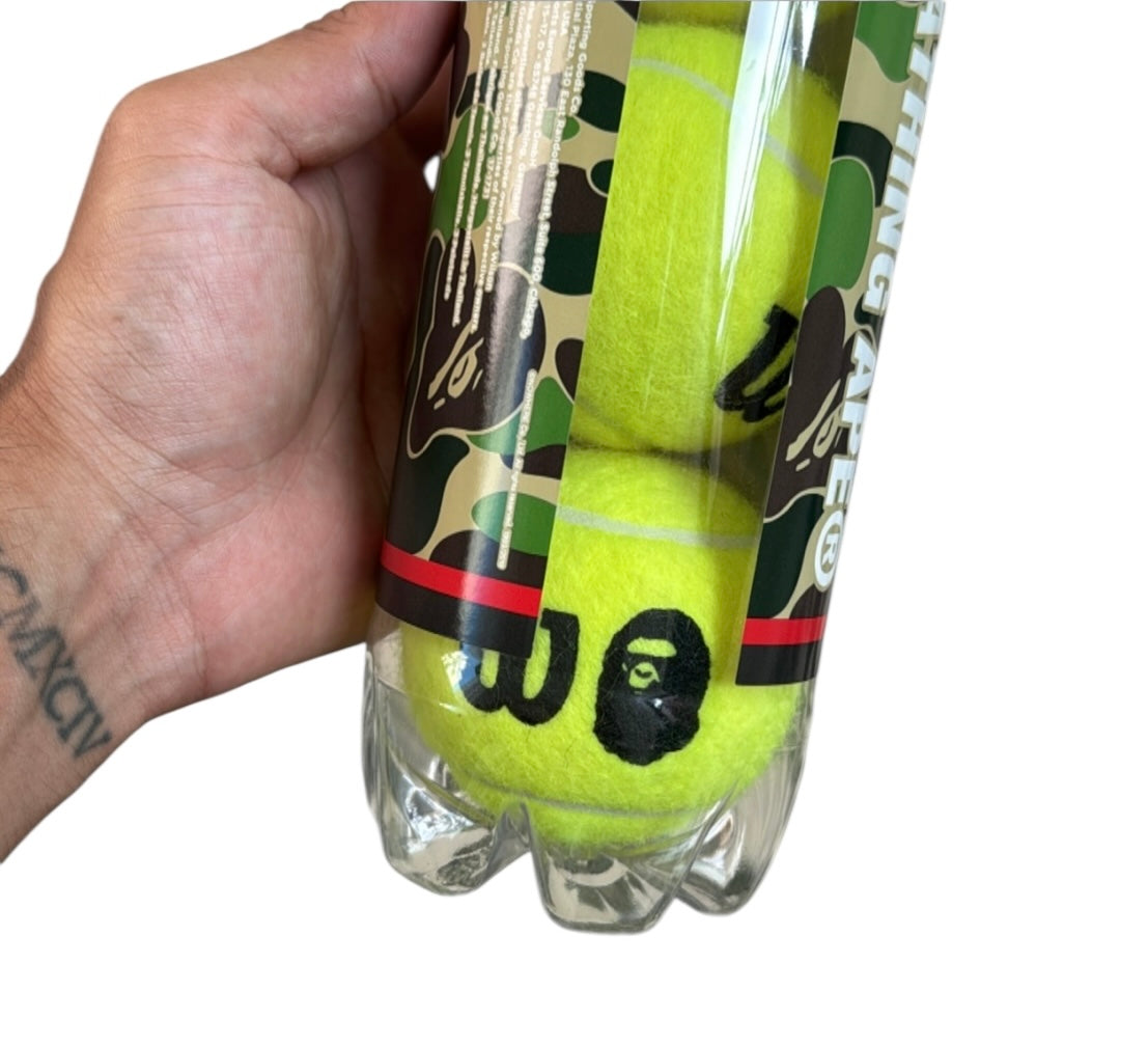 2019 Bape x Wilson tennis ball set