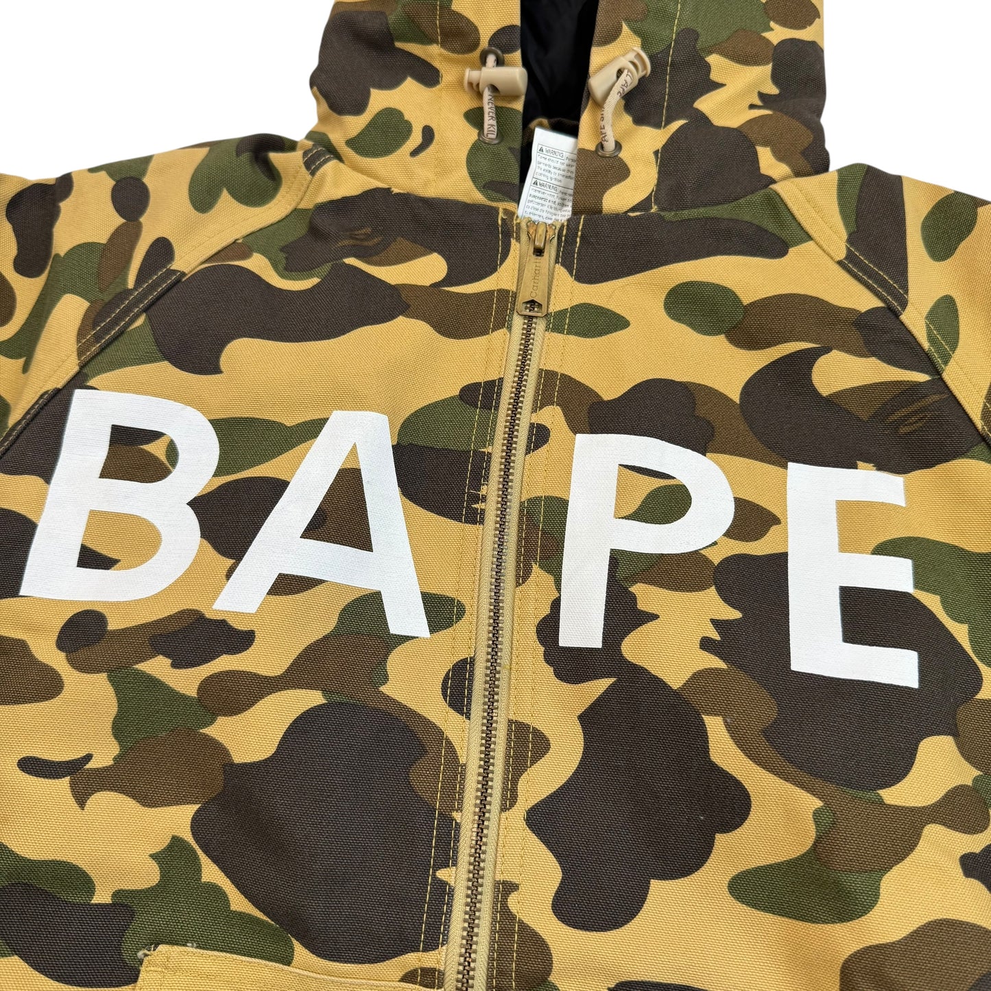 2005 Bape x Carhartt jacket (Small)