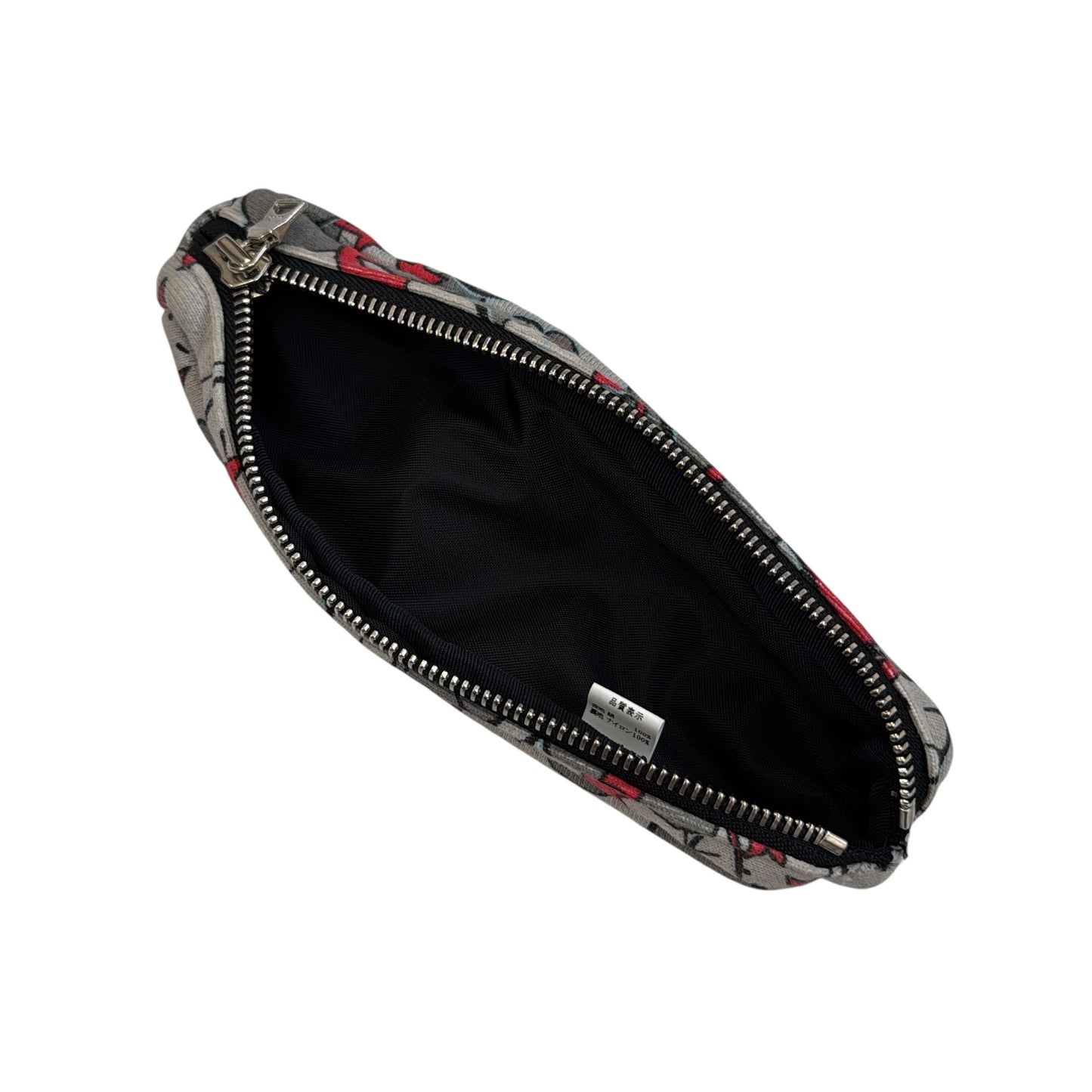 2005 Bape x kaws red skullsta pouch