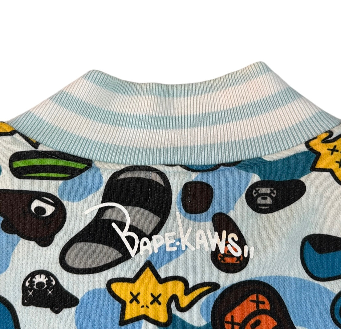 2005 Bape x kaws cardigan (Medium)
