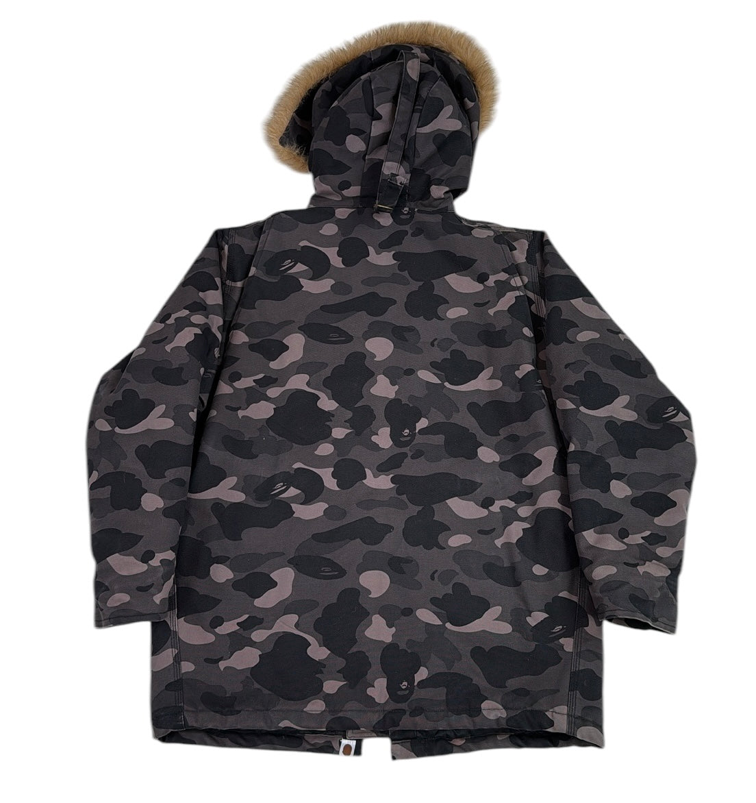 2005 Bape x Carhartt black camo jacket (Medium)