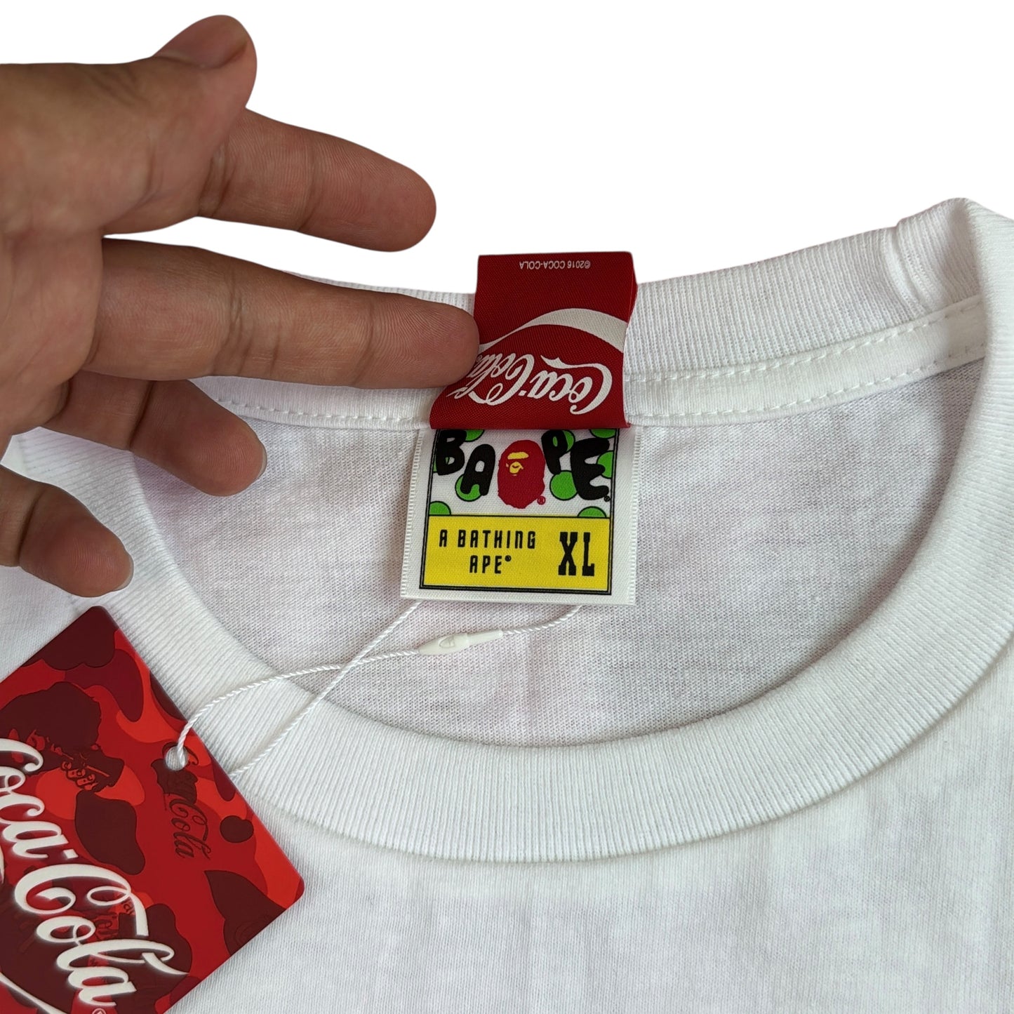 2016 Bape x Coca-Cola tee (XL) NEW