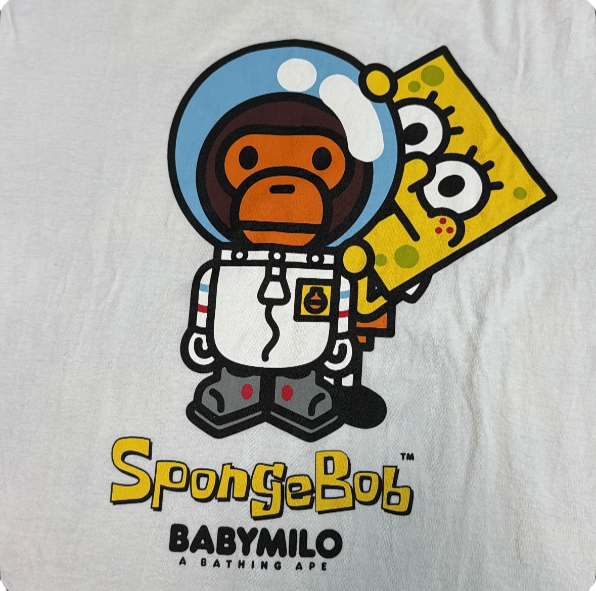 2016 Bape x SpongeBob shirt (Medium)