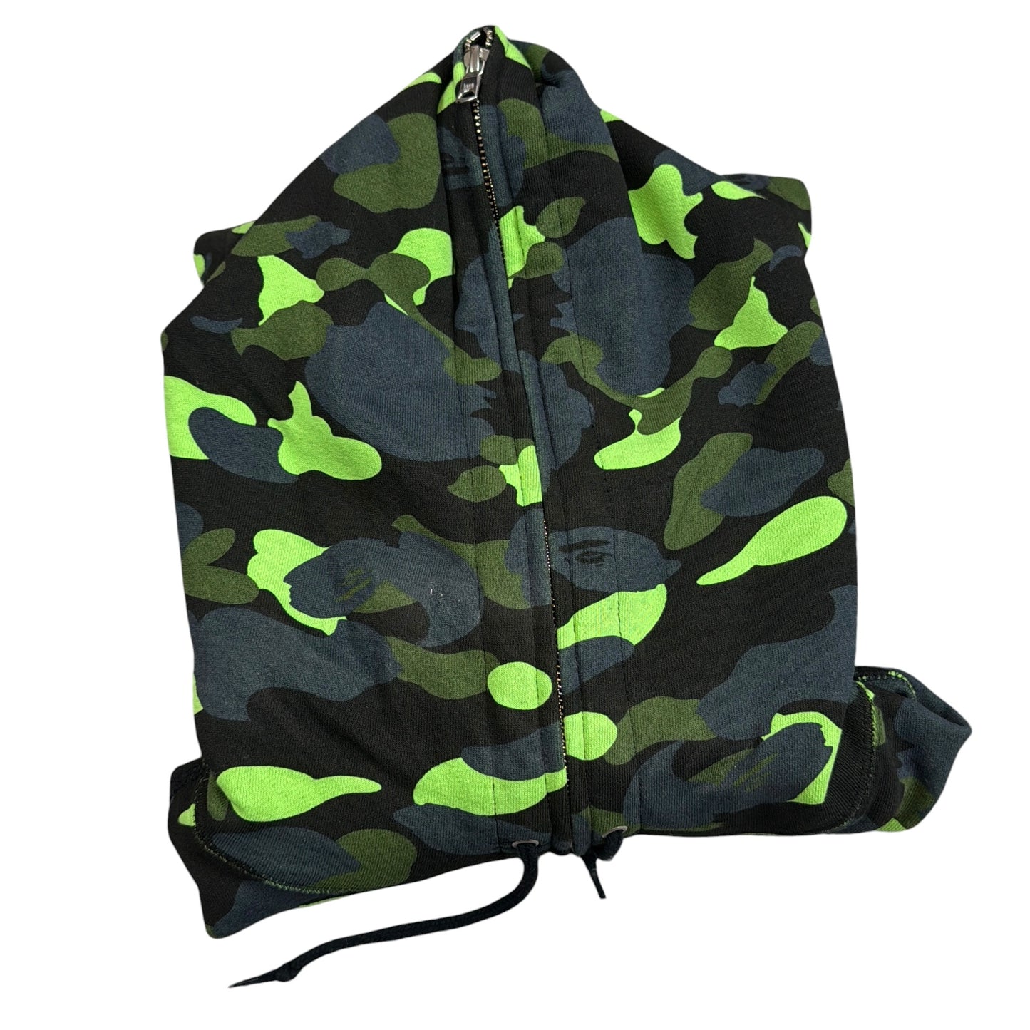 2016 Bape radioactive camo hoodie (Large)