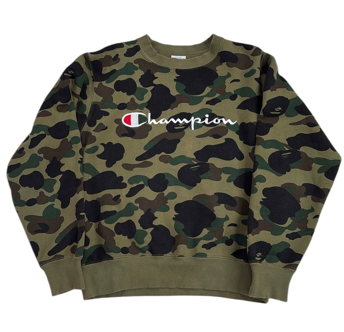 2017 Bape x champion crewneck (Small)
