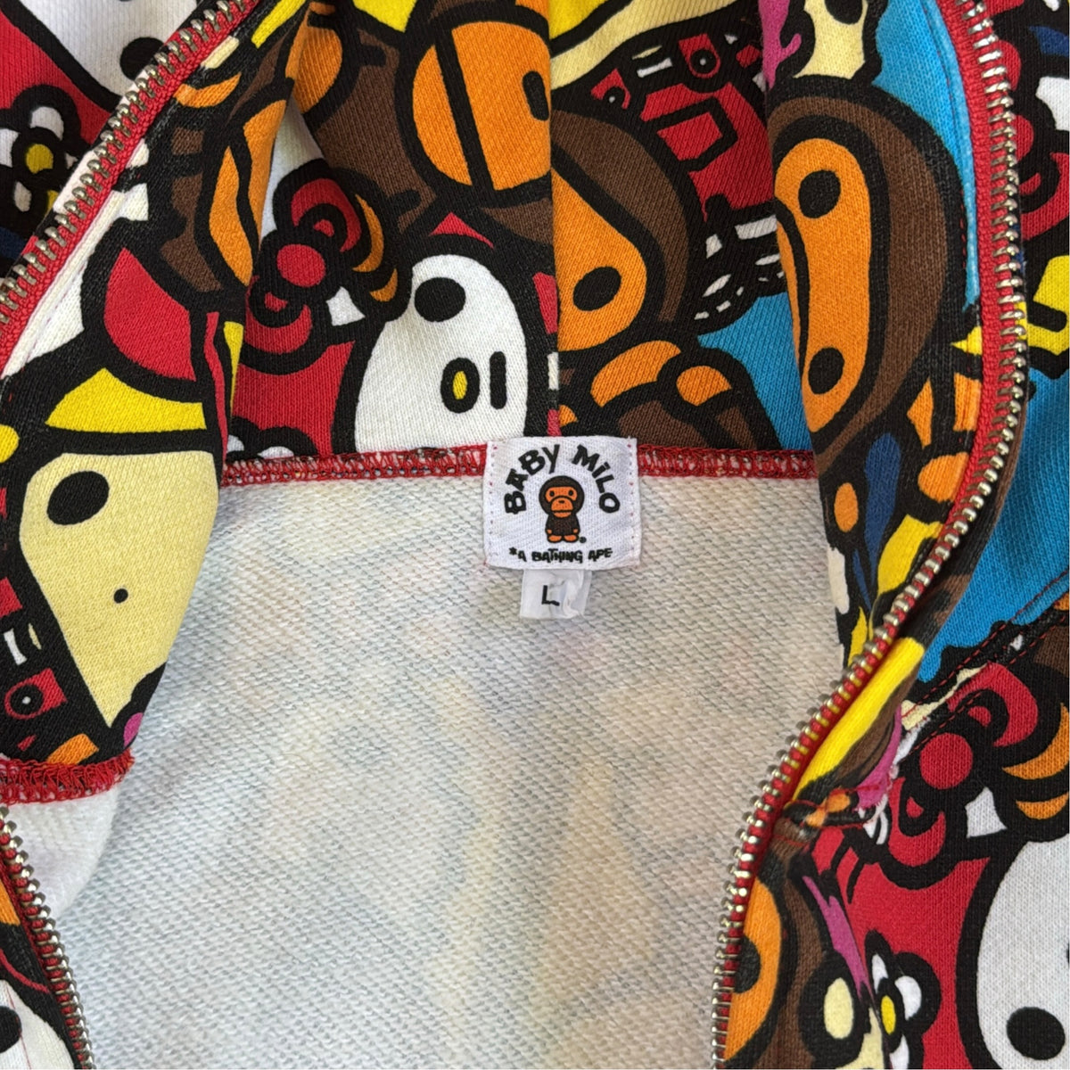2010 Bape x Sanrio character hoodie (Large)