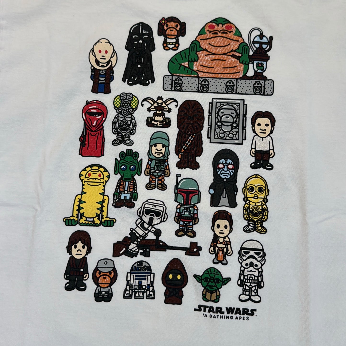 2012 Bape x Star Wars tee (Medium)