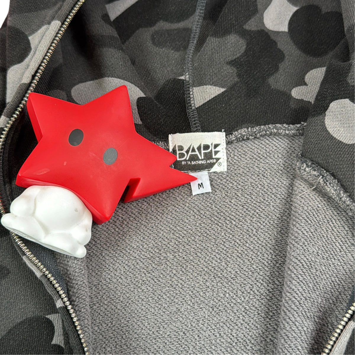 2005 Bape x Swarovski spellout hoodie (Medium)