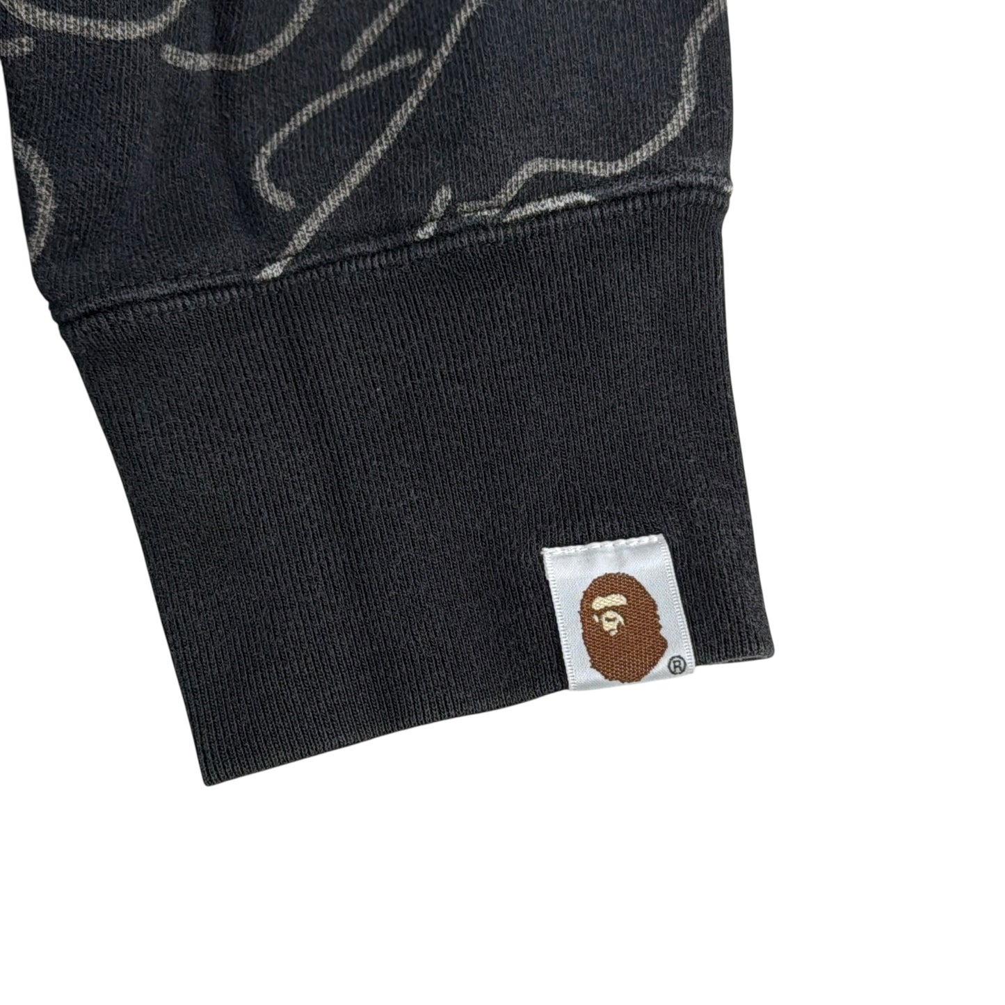 2012 Bape line camo hoodie (Medium)