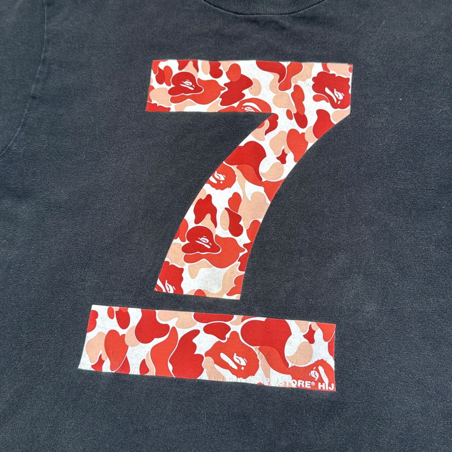 2011 Bape store Hiroshima 7th Ann. Tee (Small)