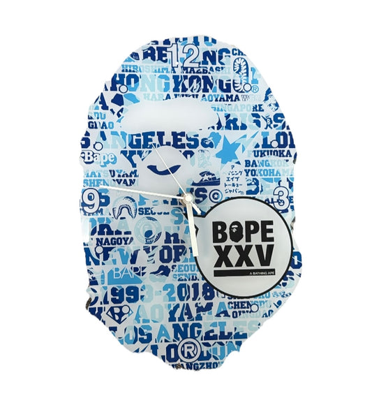 2018 Bape 25th Ann wall clock