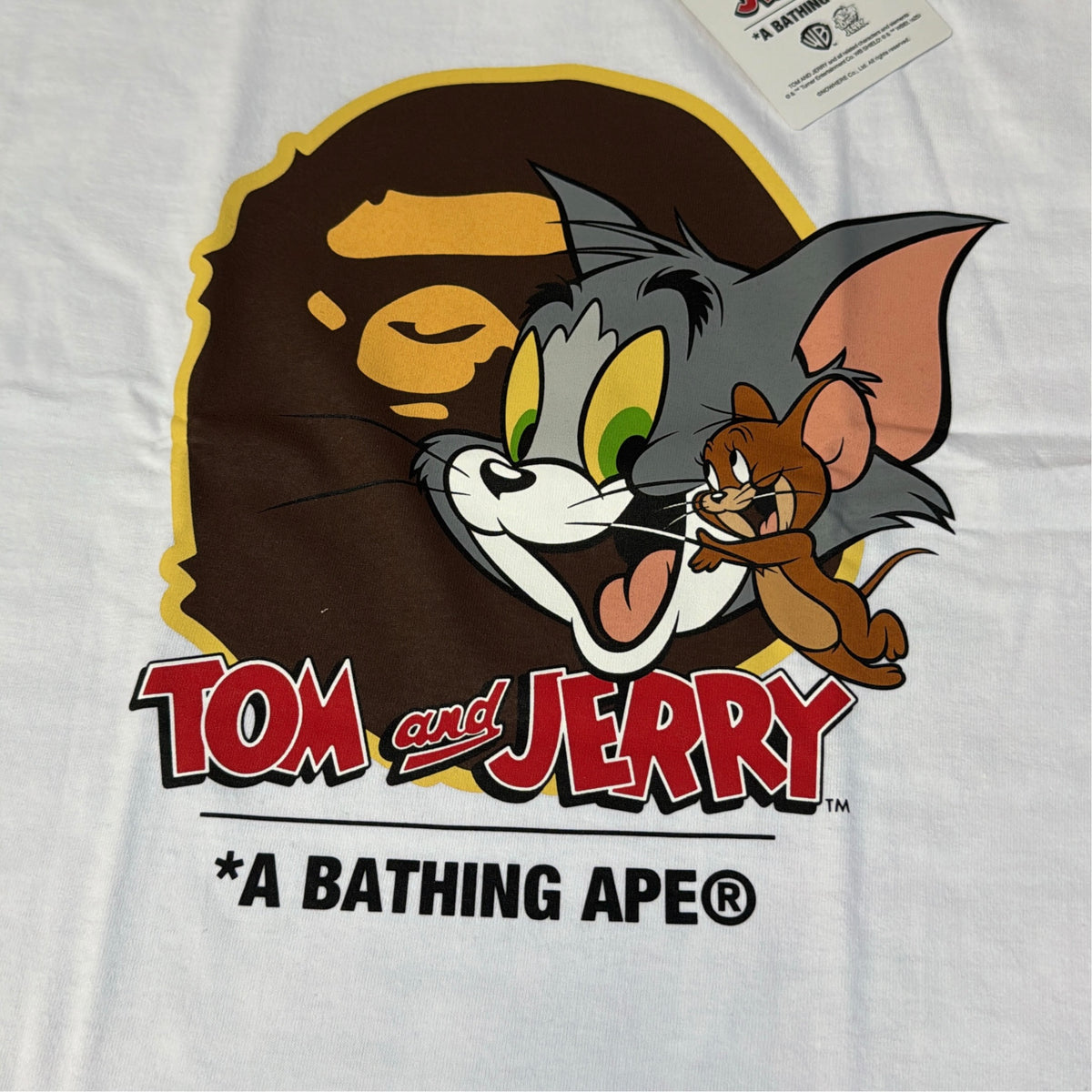 2025 Bape x Tom & Jerry tee (XL)
