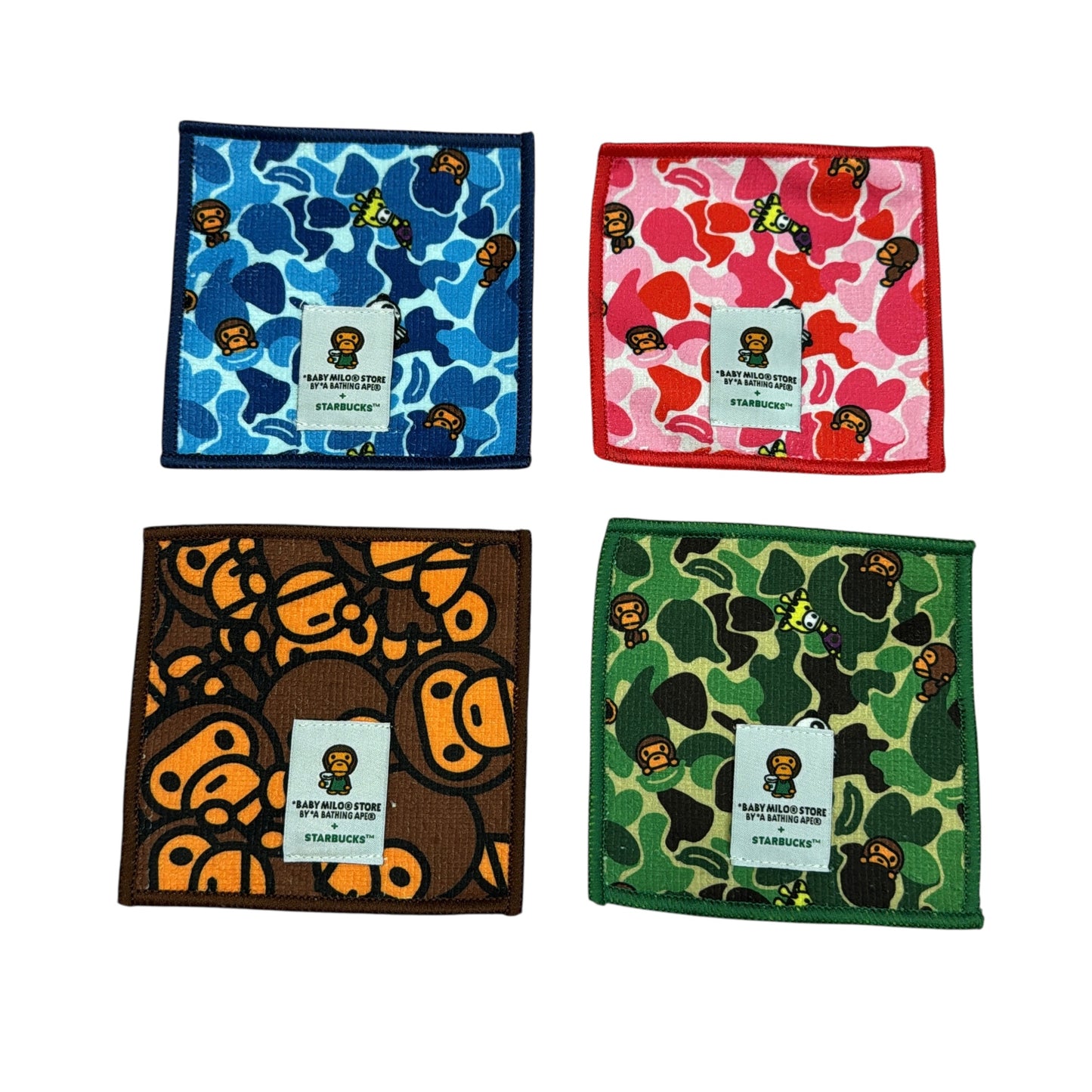 2025 Bape x Starbucks coaster set