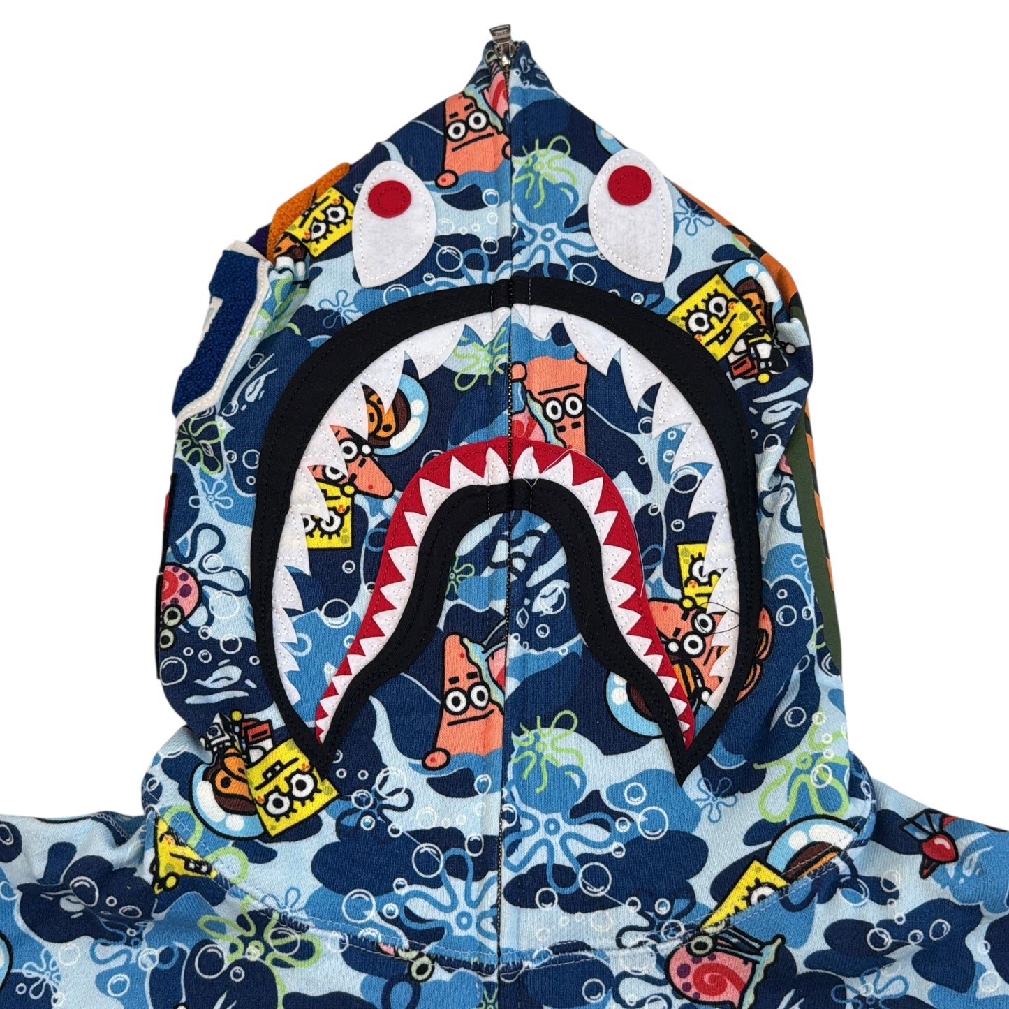 2014 Bape x SpongeBob shark hoodie (Medium)