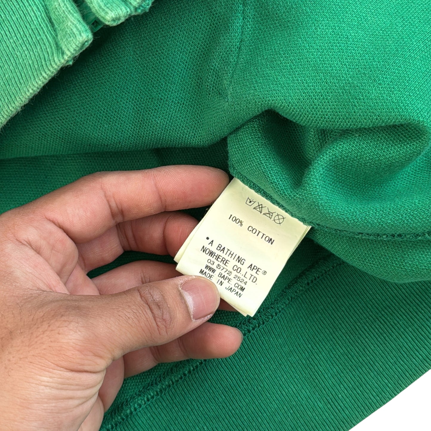 2009 Bape store Shibuya hoodie (Large)