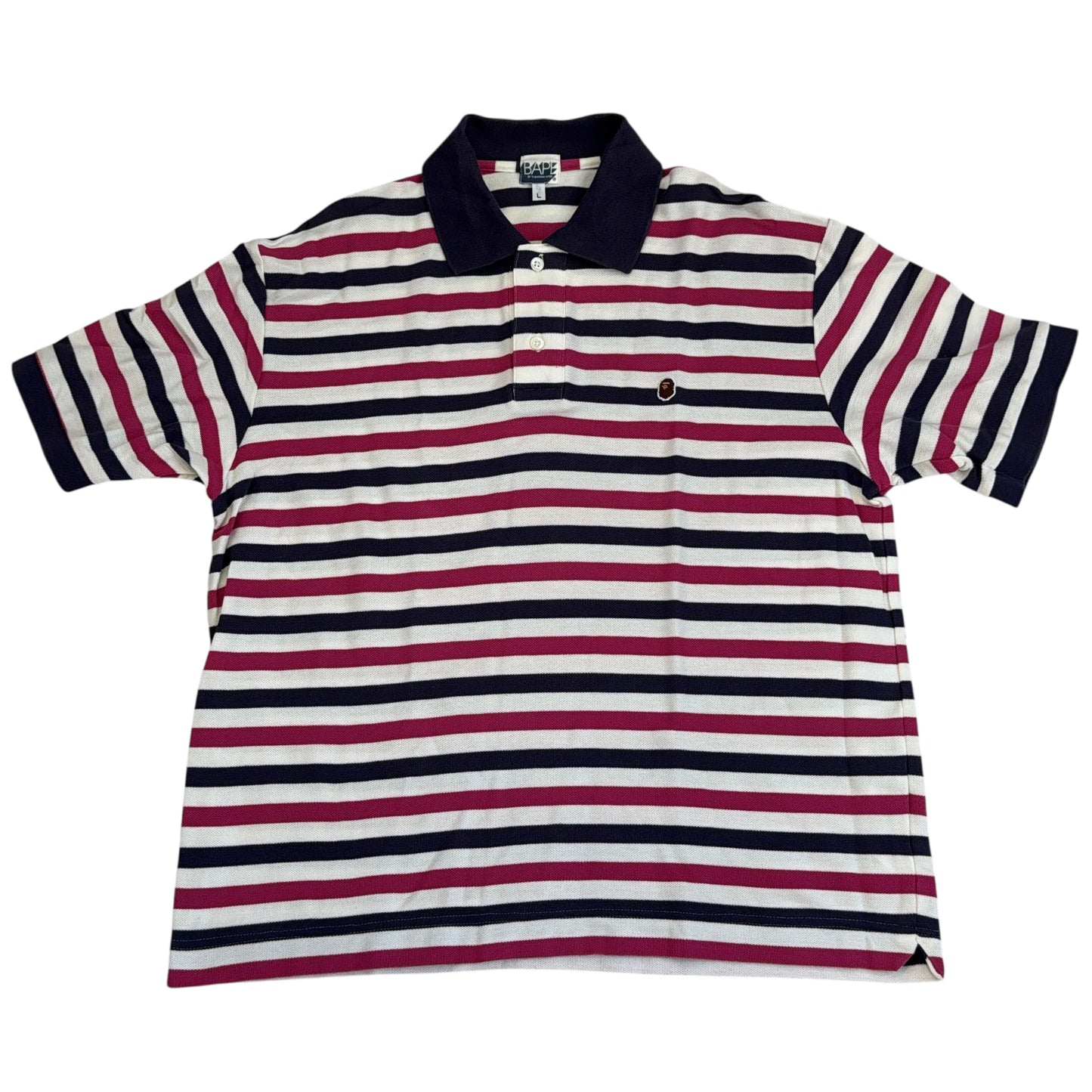 2006 Bape stripe polo (Large)