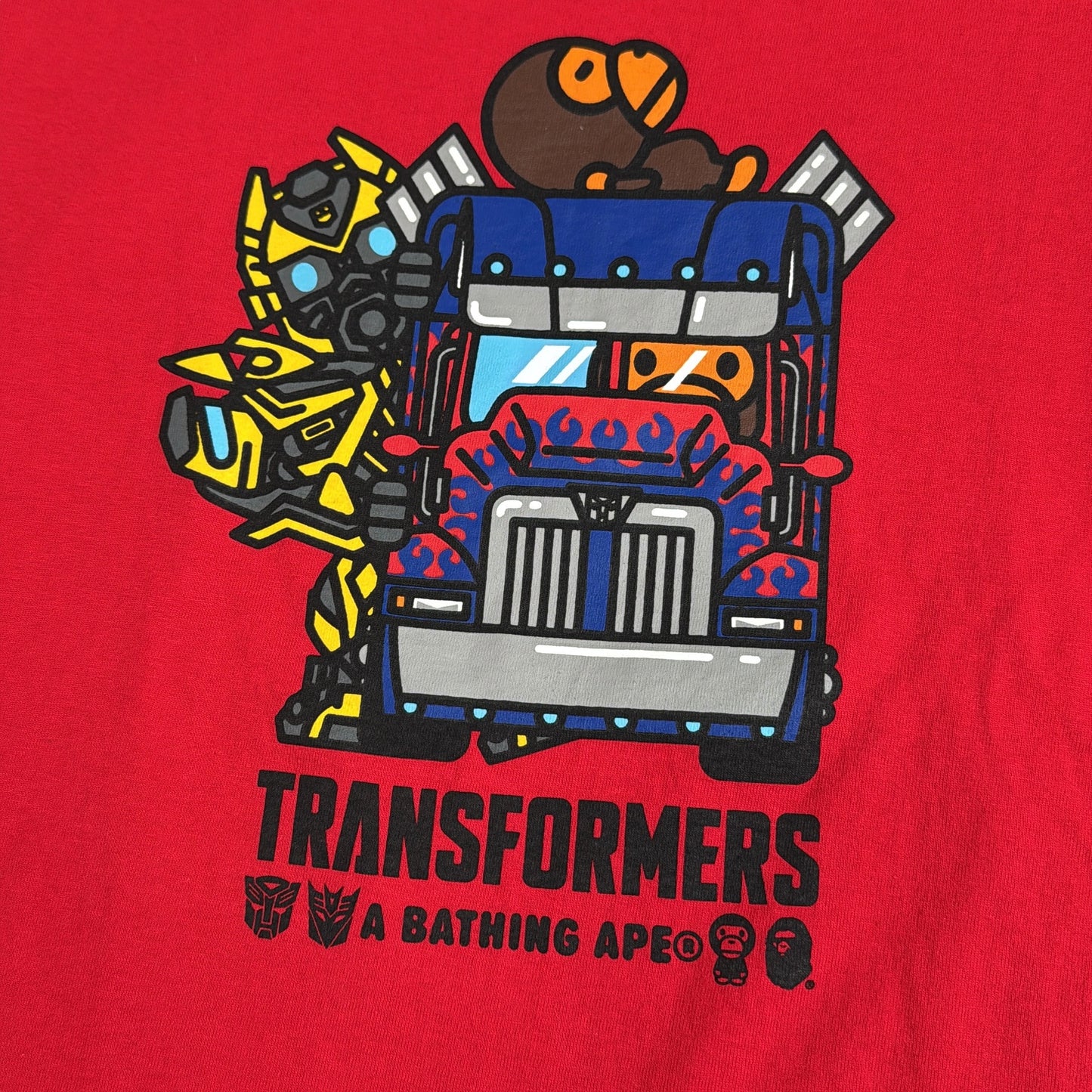 2013 Bape x transformers tee (Medium)