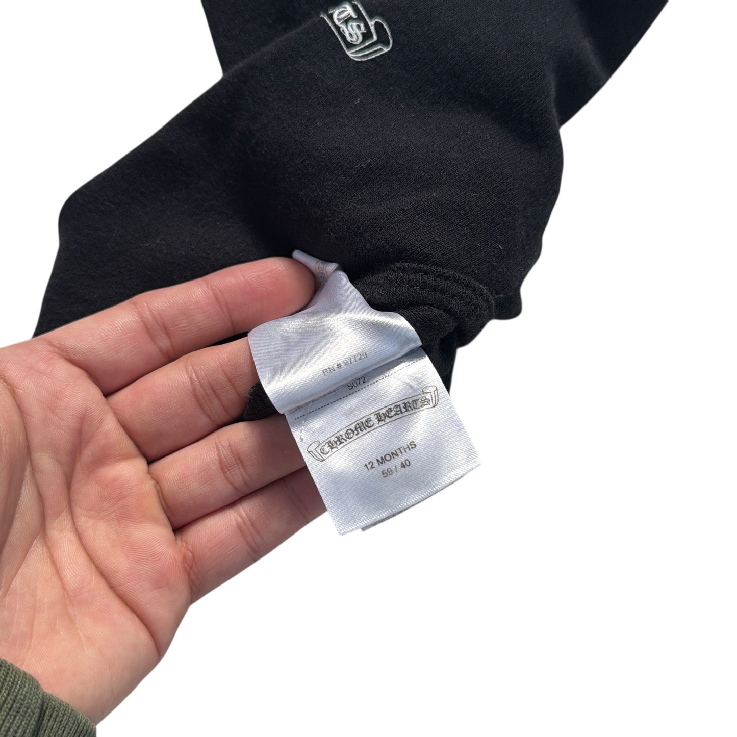 2010 Chrome hearts onesie (12mo)