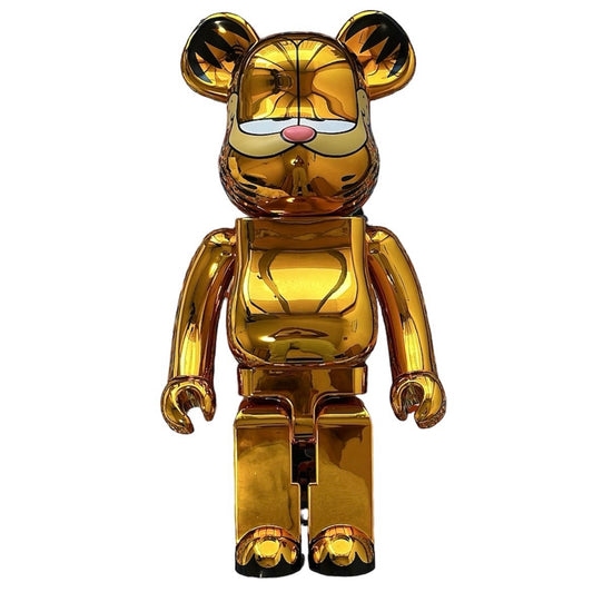 2021 Medicom x Garfield chrome be@rbrick (1000%)