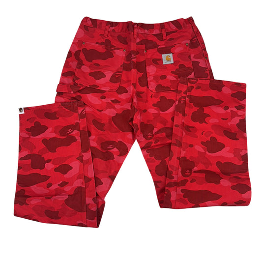 2005 Bape x Carhartt work pants (XL)