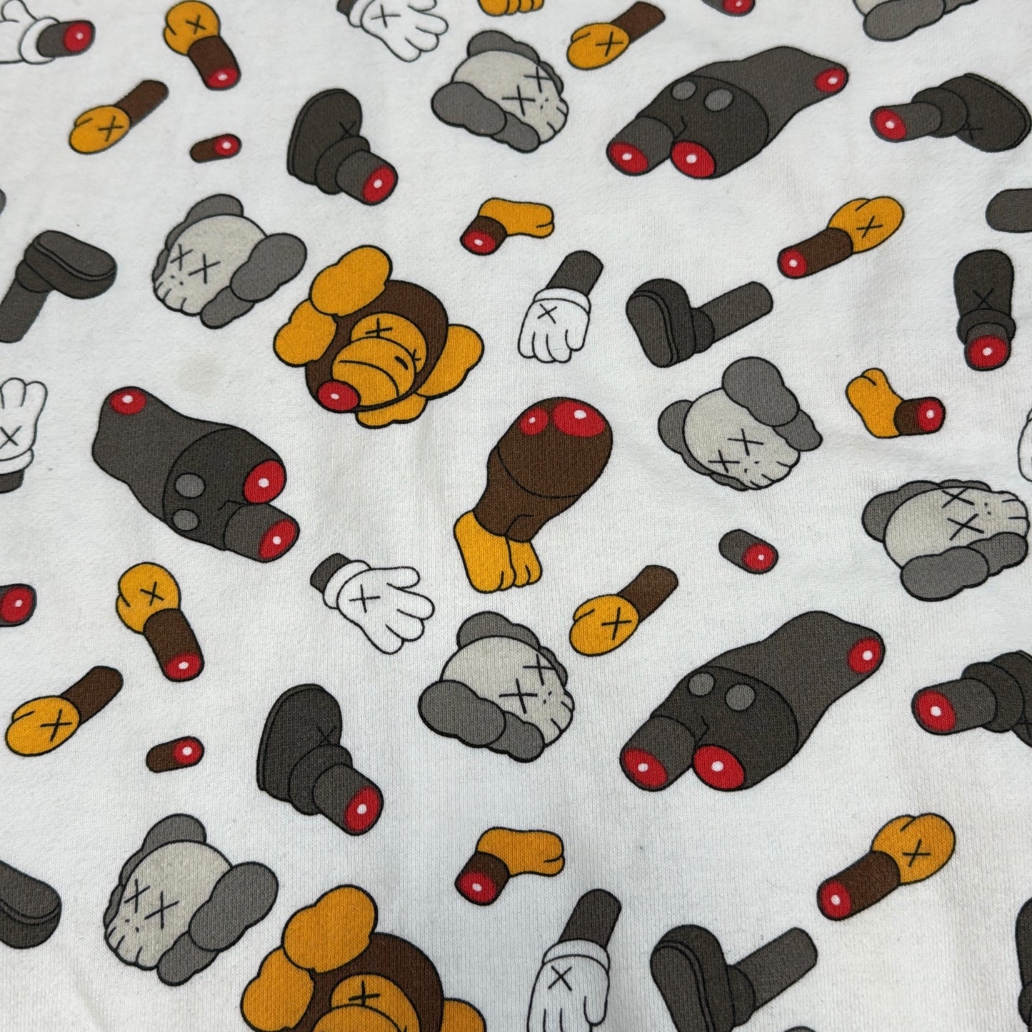 2005 Bape x kaws slaughter camo hoodie (Medium)