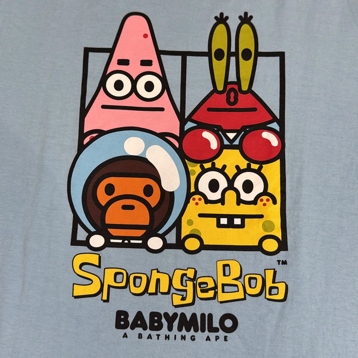 2014 Bape x SpongeBob tee (Medium)