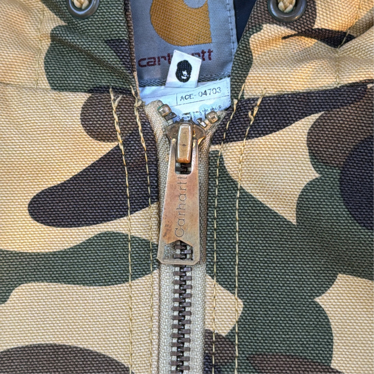 2005 Bape x Carhartt work jacket (Small)
