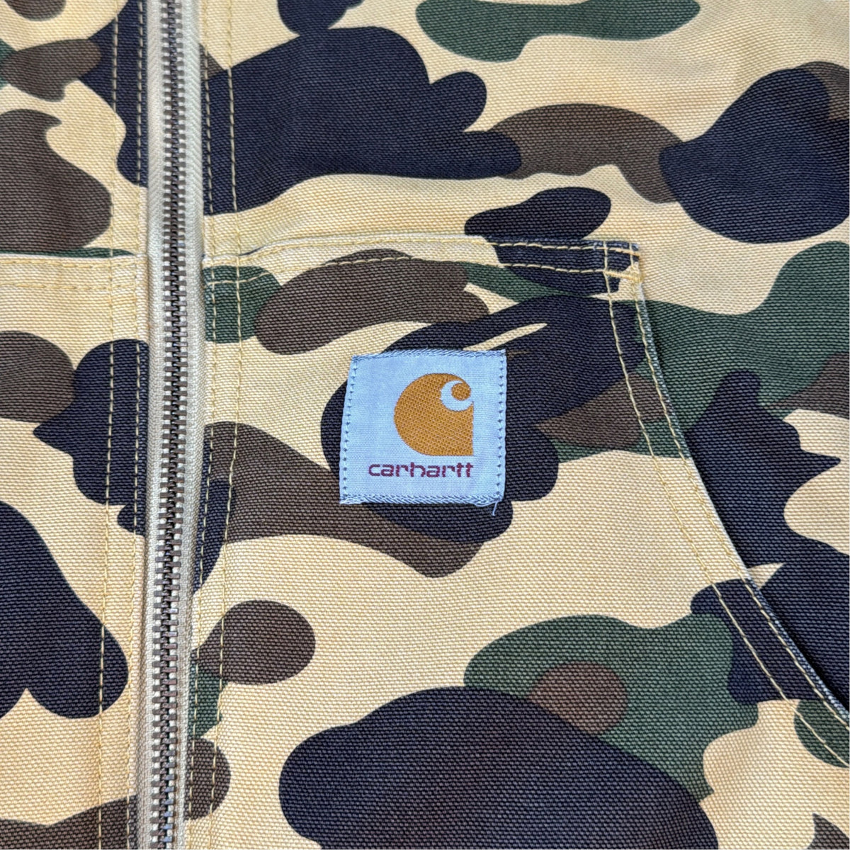 2005 Bape x Carhartt work jacket (Small)