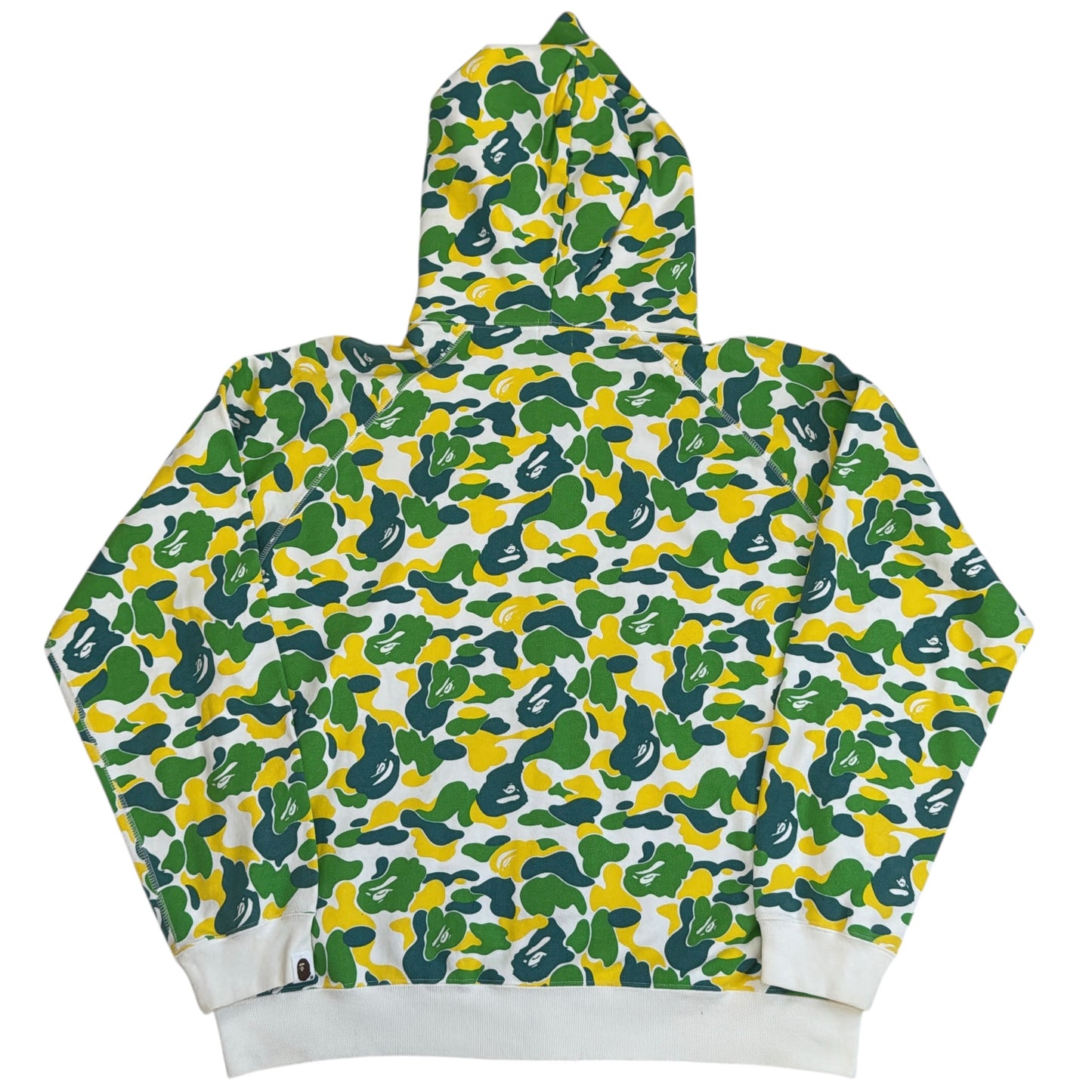 2006 Bape store Hong Kong store open camo hoodie (Medium)