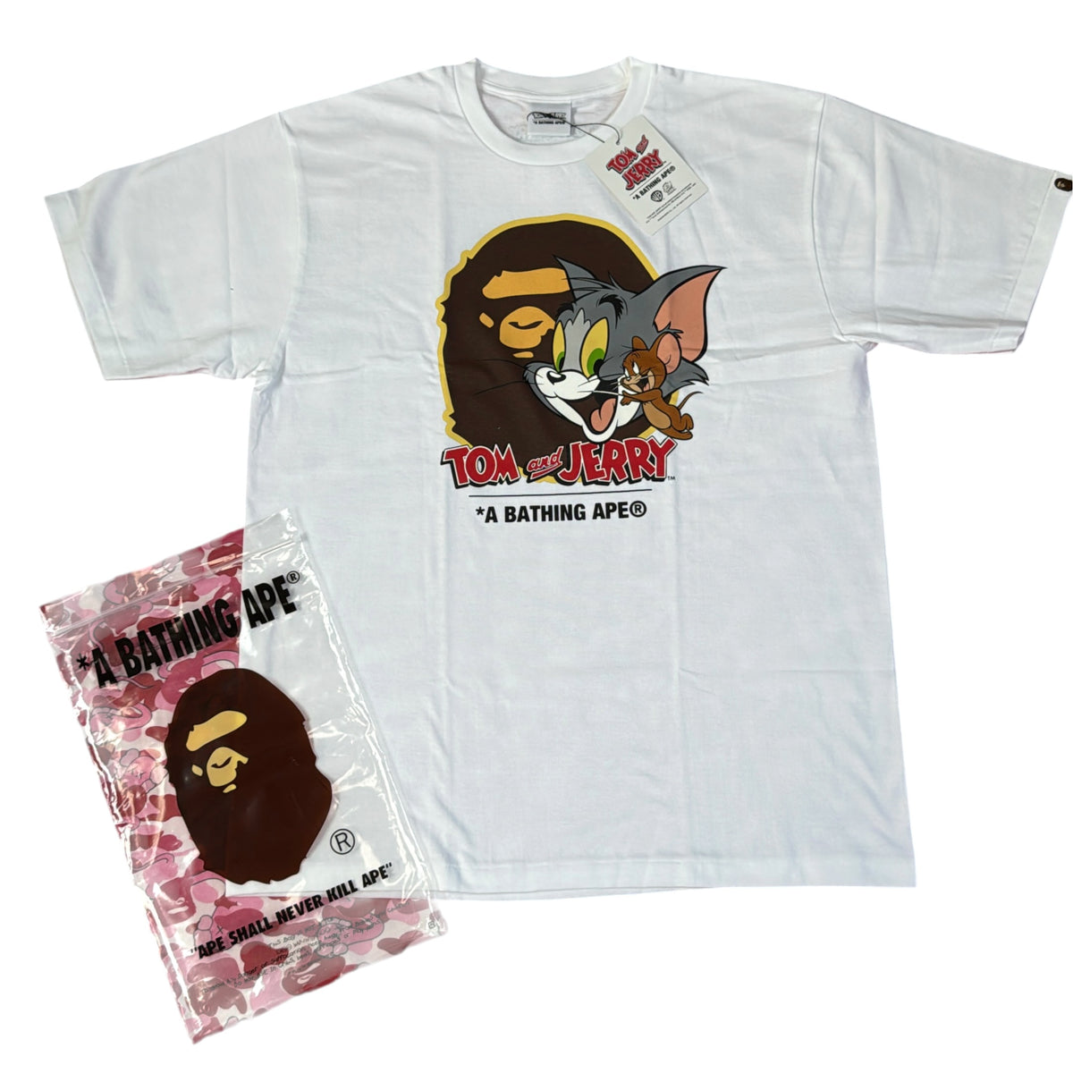 2025 Bape x Tom & Jerry tee (XL)