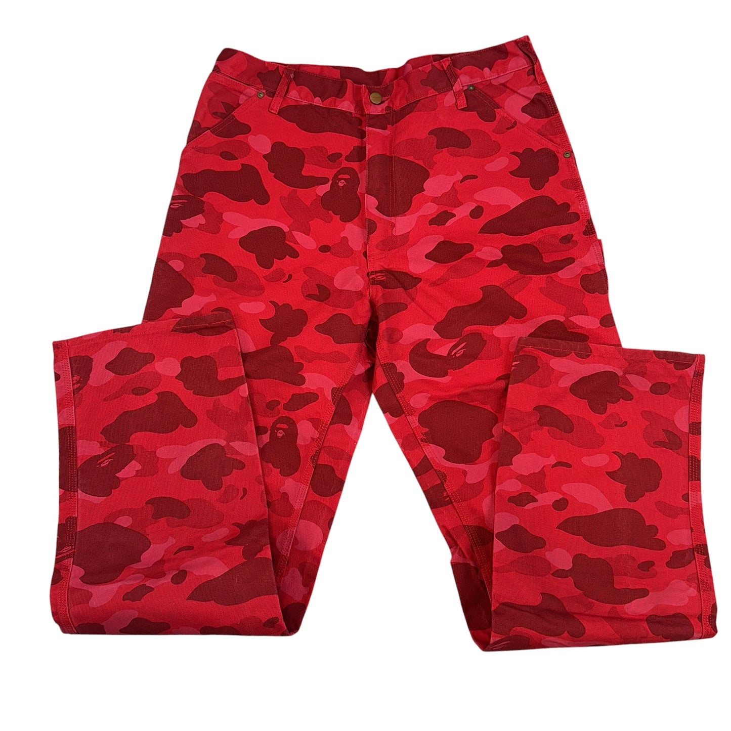 2005 Bape x Carhartt work pants (XL)