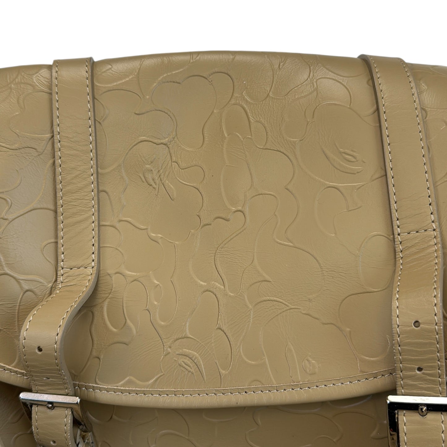 2005 Bape full leather camo backpack