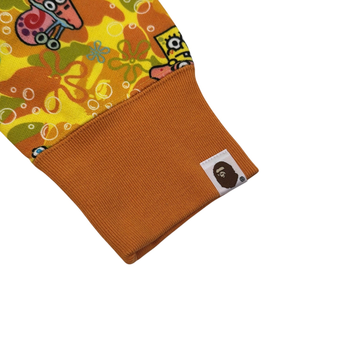 2014 Bape x SpongeBob shark hoodie (Medium)