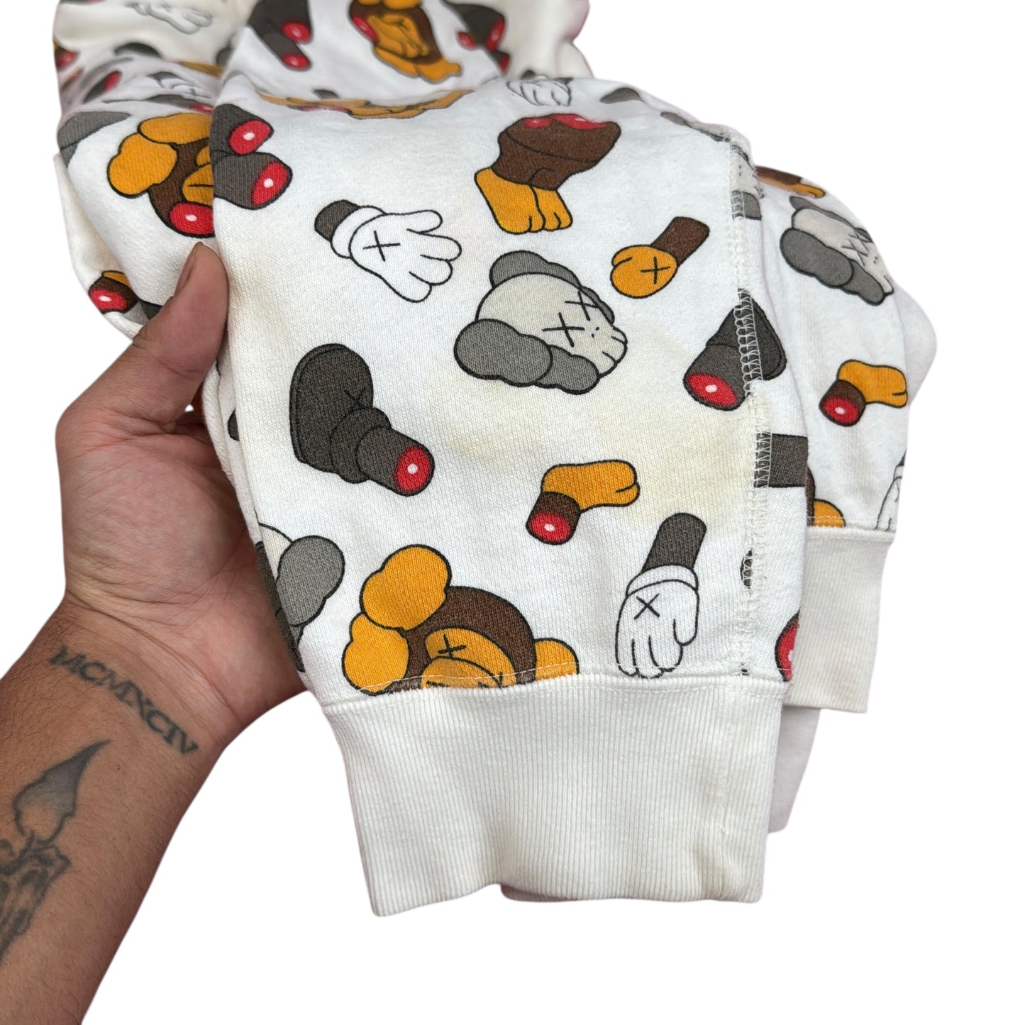 2005 Bape x kaws slaughter camo hoodie (Medium)